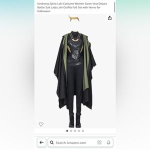 Sylvie Loki Cosplay Costume